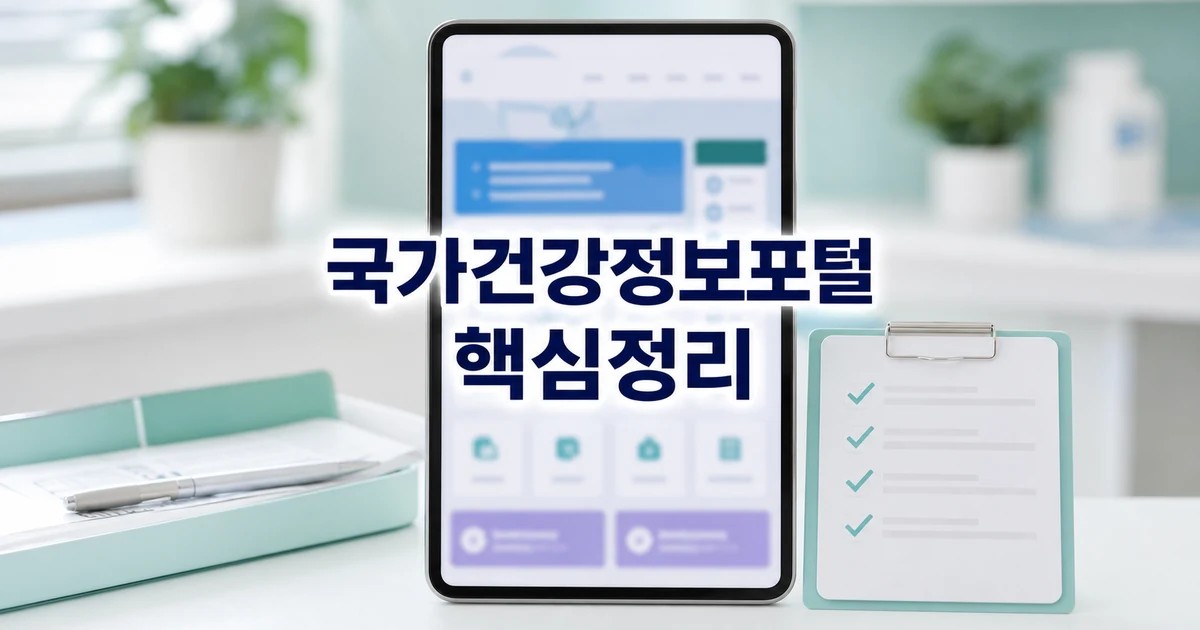 국가건강정보포털 건강정보 2026 상담 기준과 확인 방법 총정리 대표 썸네일