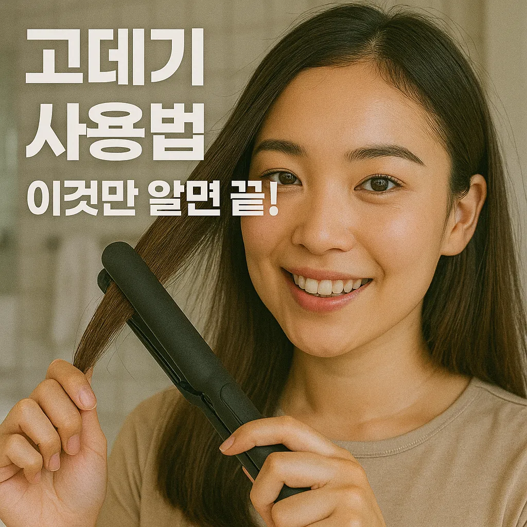 고데기 사용법