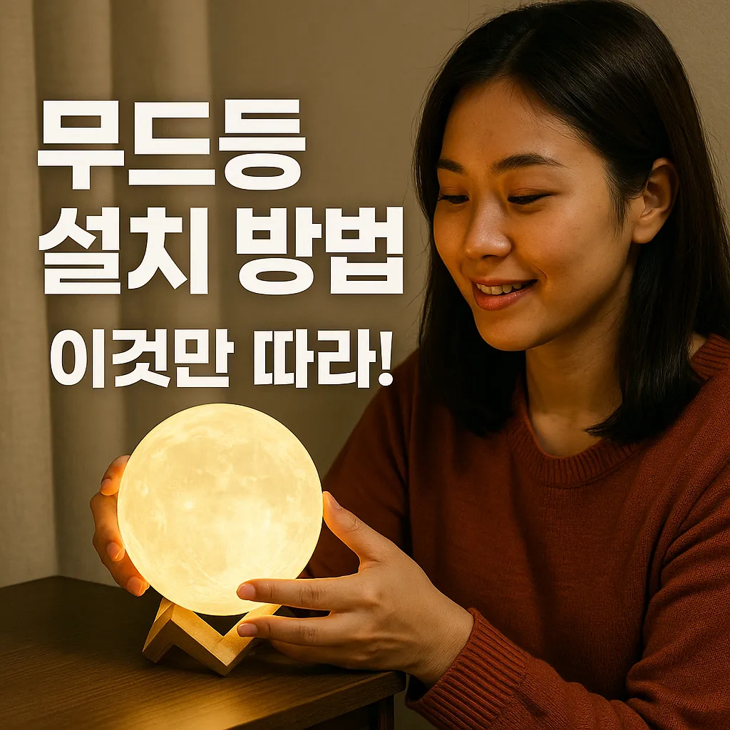 무드등 설치 꿀팁과 가이드: 쉽게 배워보자!
