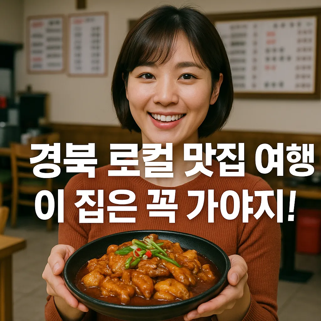 경북 로컬 맛집 여행
