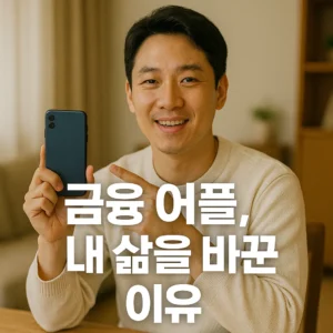 금융 어플이 내 삶을 바꾼 이유