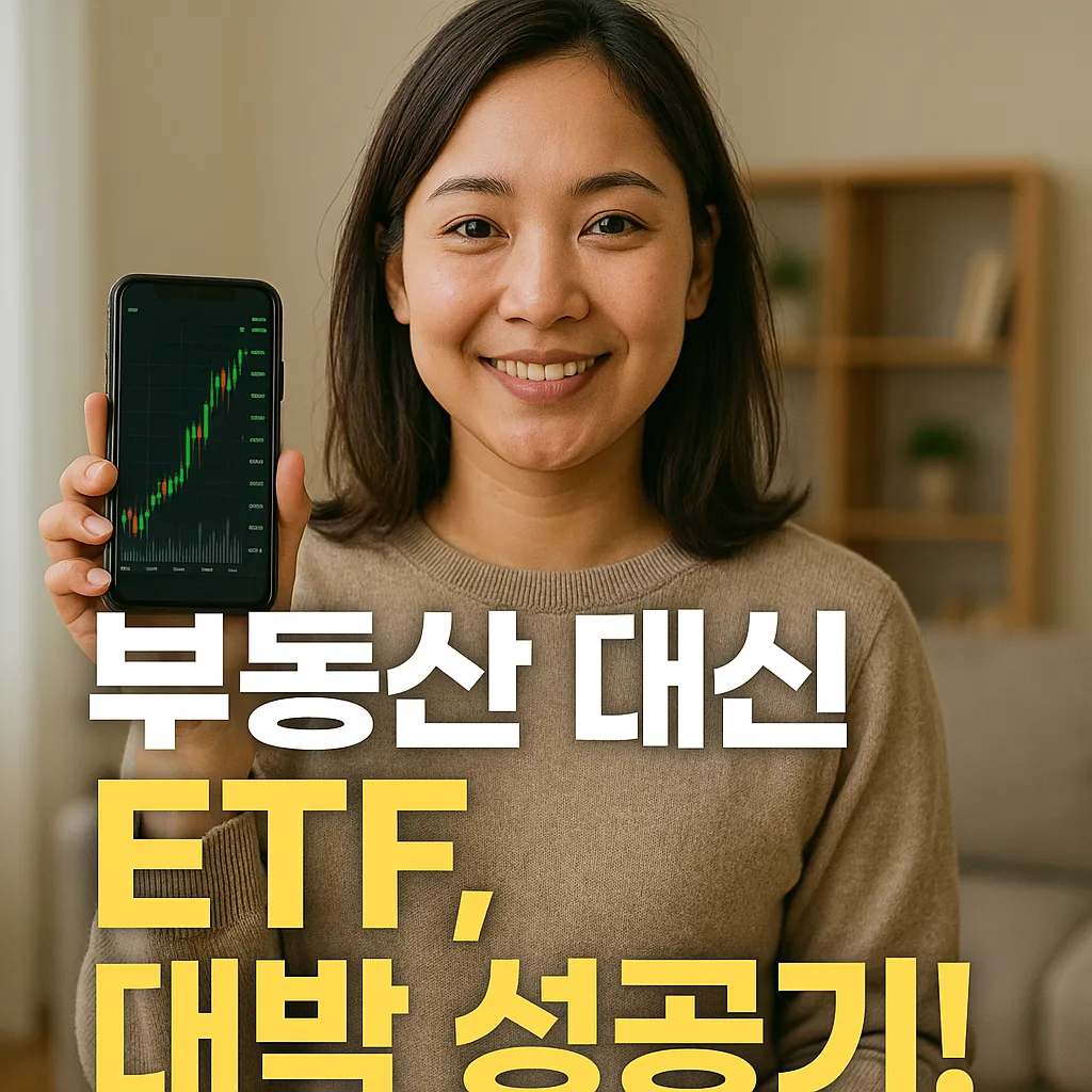 2025년 국내외 부동산 대신 ETF 투자 성공기 꿀팁