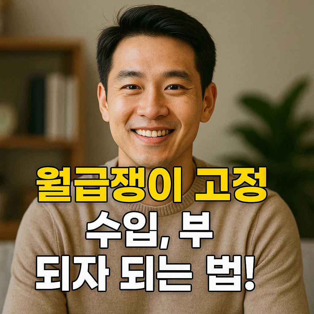 월급쟁이도 가능한 고정 수입으로 부자 되기 꿀팁 대공개!