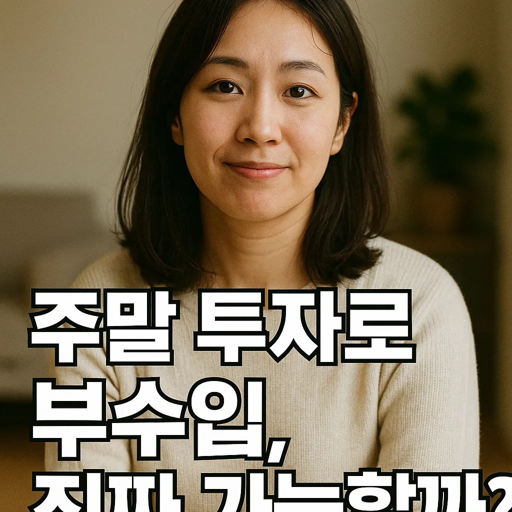 주말 투자로 월급 외 수익 만드는 현실 팁.webp