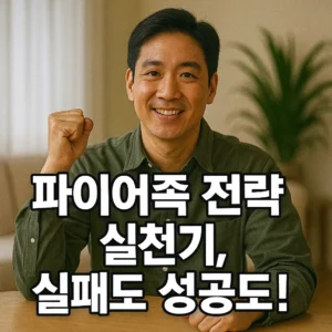 파이어족 전략 실천기 실패와 성공 모두 담다