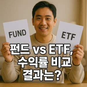 펀드 VS ETF 수익률로 비교해본 결과