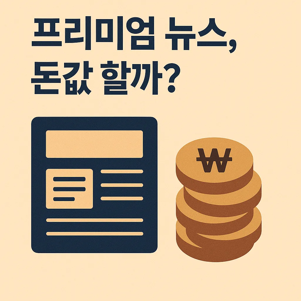 프리미엄 뉴스 서비스, 돈 값 하는지 검증하는 5가지 핵심 포인트