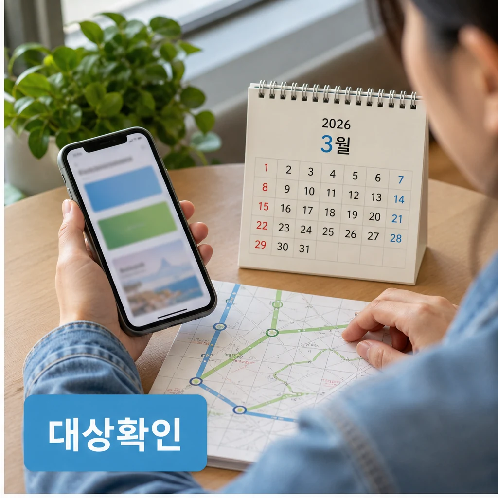 2026년 3월 방문 대상과 조건 확인 순서를 보여주는 본문 이미지
