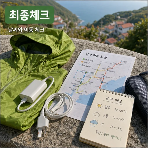 남해군 1박2일 여행 최종체크 본문 이미지