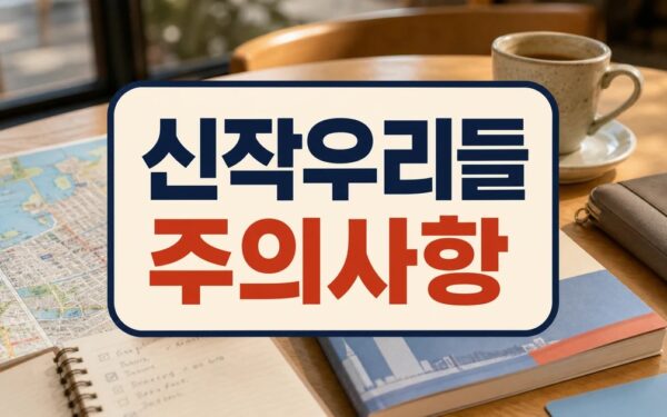 양미석 작가 신작『우리들의 후쿠오카 일정과 일정과 비용, 방문 전 체크리스트