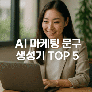 AI 마케팅 문구 생성기 TOP 5