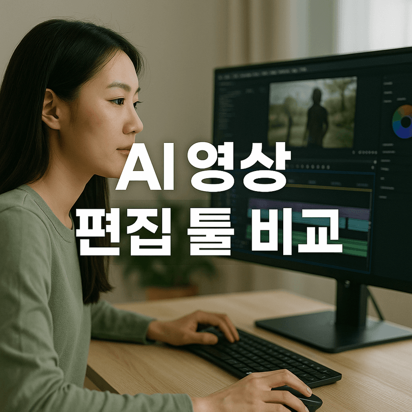 2025년 AI 영상 편집 툴 시장 동향과 TOP 5 비교