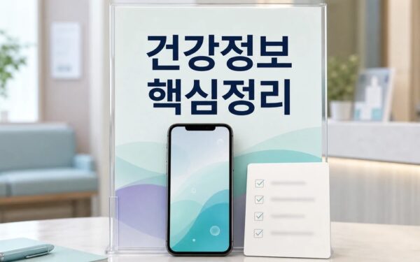 국민 건강정보 이해력 2026 상담 기준과 확인 방법 총정리