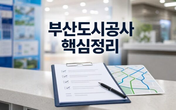 부산도시공사 2026 주요 변화와 확인할 점 총정리 최신 기준