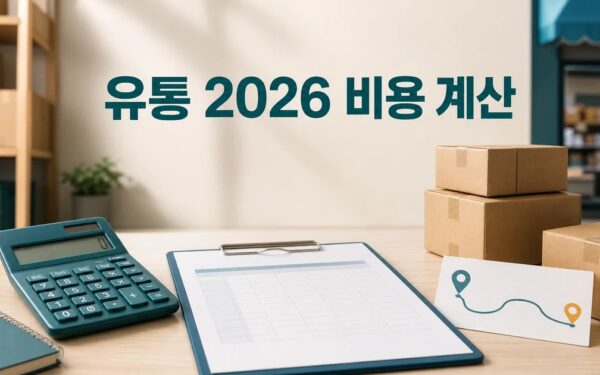 유통 2026 조건과 비용 계산 방법 총정리