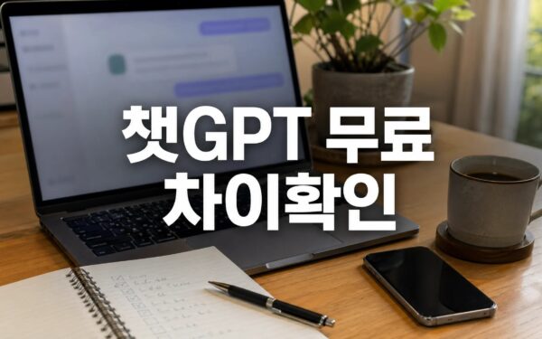 챗GPT 무료로 사용하는 법, 유료와는 무엇이 다를까? 실무 활용 체크리스트