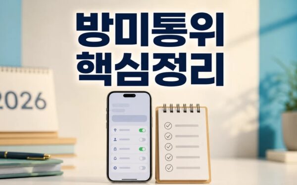 방미통위 2026 주요 변화와 확인할 점 총정리 최신 기준