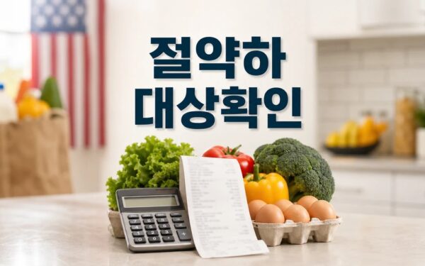 미국에서 식비 절약하는 나만의 노하우 2026 조건과 비용 계산 방법 총정리