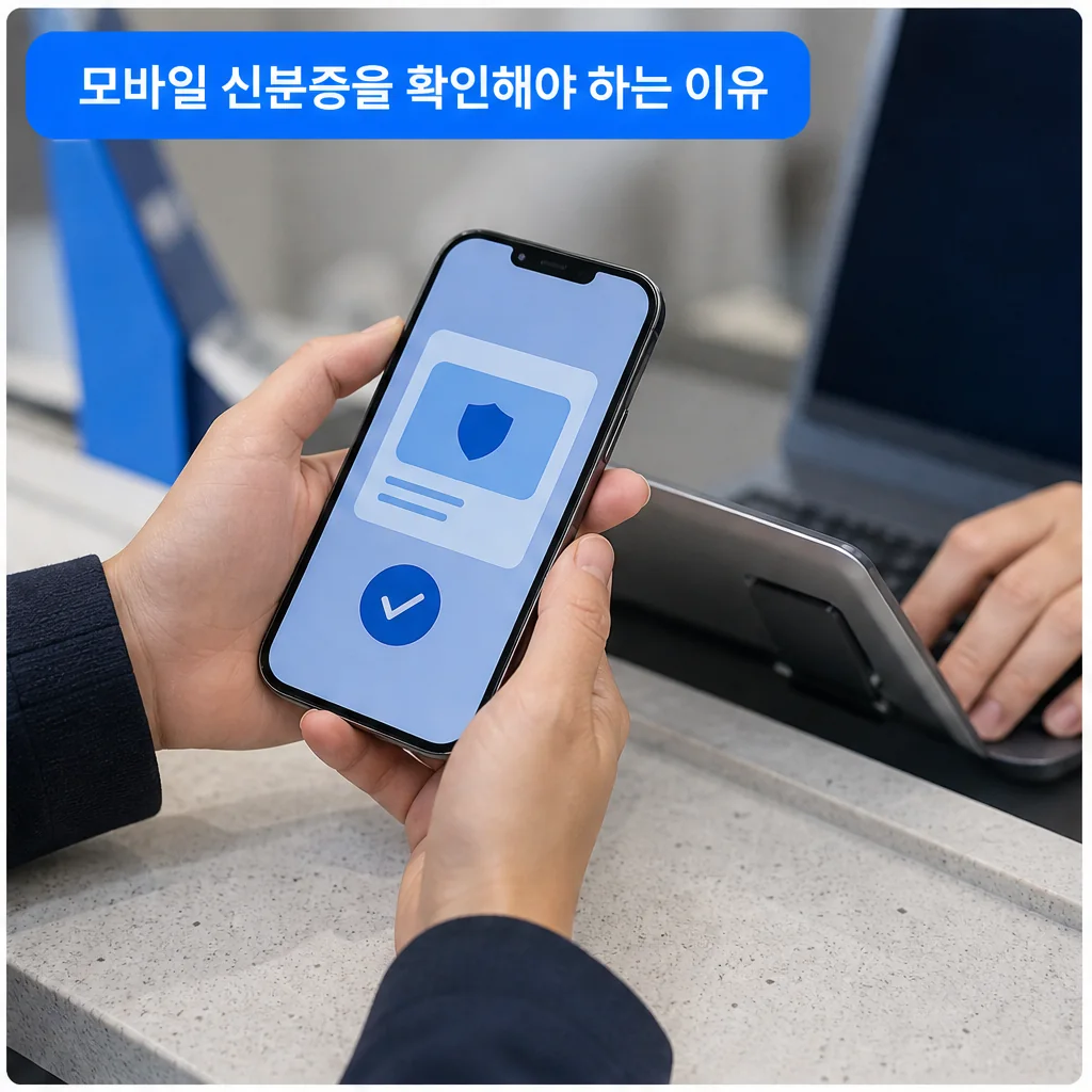 모바일 신분증을 확인해야 하는 이유 이미지