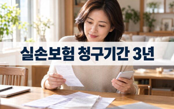 실손보험 청구기간 2026: 3년 시효와 지난 진료비 확인법