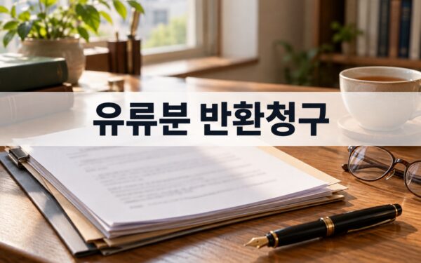 유류분 반환청구 2026: 권리자·기간과 달라진 가액반환 기준