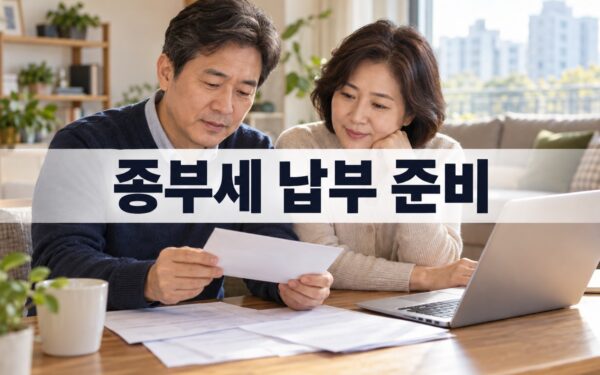 종부세 납부기간 2026: 12월 납부일·분납 기준과 고지 확인