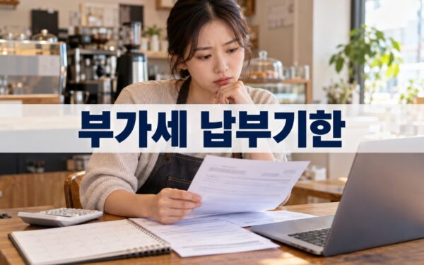 부가세 예정고지 납부기한 2026: 개인사업자 11월 2일 조회 방법