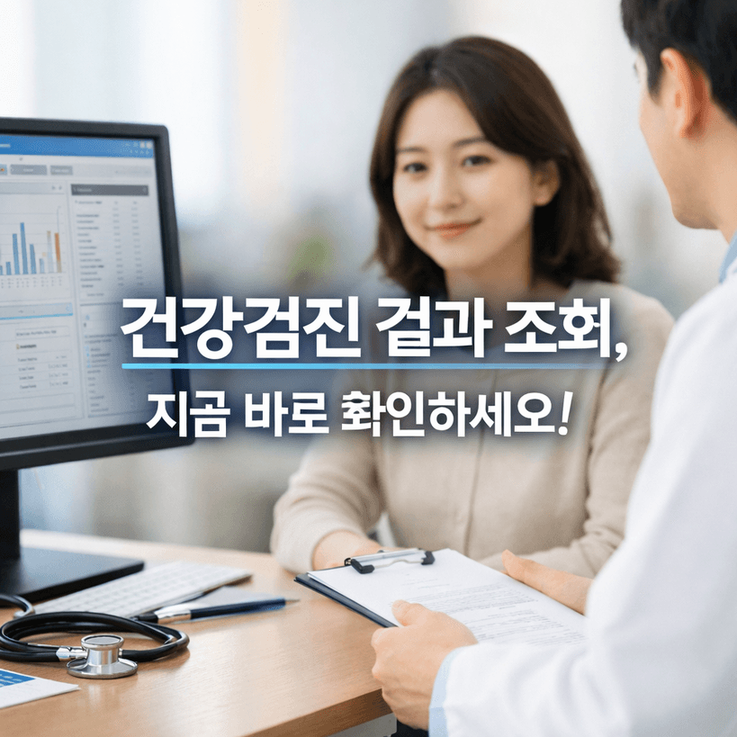 건강검진 결과 조회 완전정복! 2025년 최신 방법 7가지