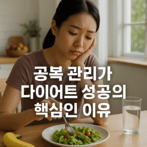 공복 관리가 다이어트 성공의 핵심인 이유