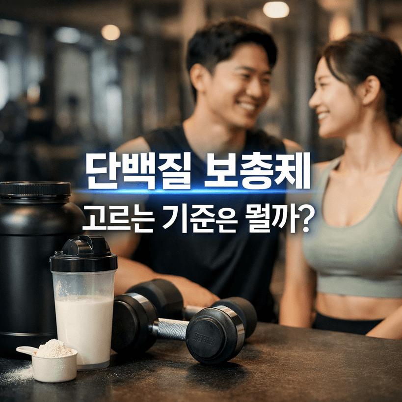 단백질 보충제 고르는 기준은 무엇일까