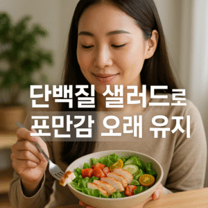 단백질 샐러드 조합으로 포만감을 오래 유지하는 법