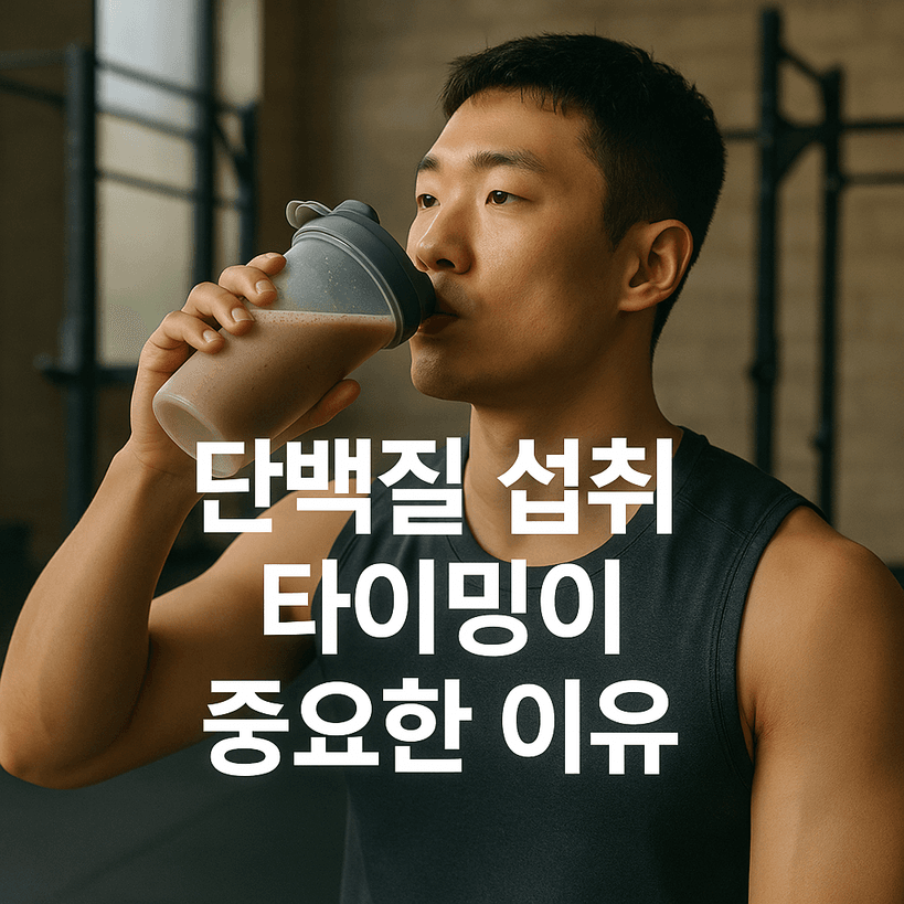 단백질 섭취 타이밍이 중요한 이유와 효과 분석