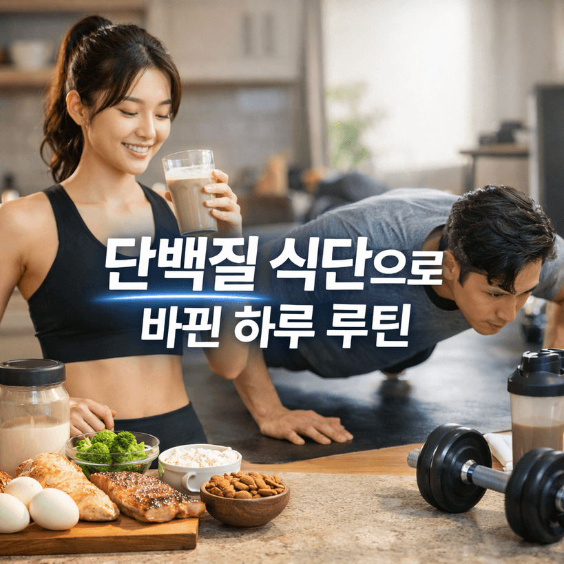 2025 다이어트 식단표 완전정리 | 단백질 중심 하루 루틴 & 저탄고지 연예인식단