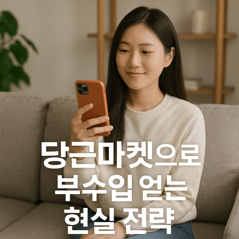2025년 당근마켓 부수입 전략, 실효성 100% 비밀 공개!