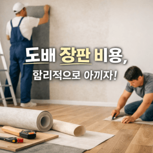 도배 장판 비용