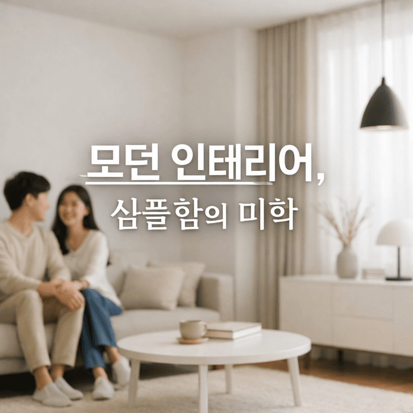 모던 인테리어: 2026년 심플함과 기능의 완벽 조화