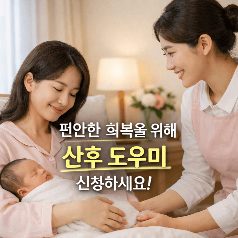 산후 도우미 신청