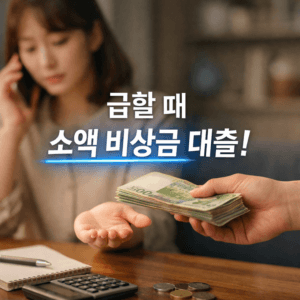 소액 비상금 대출