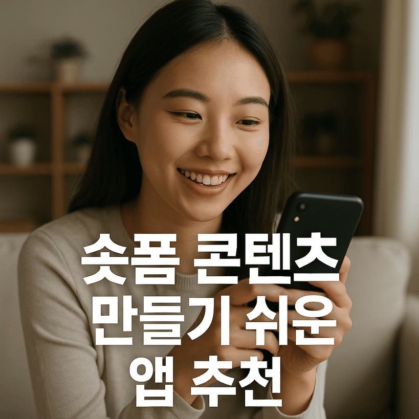 2025년 숏폼 콘텐츠 제작에 딱! 최고의 추천 영상 편집 앱 10가지
