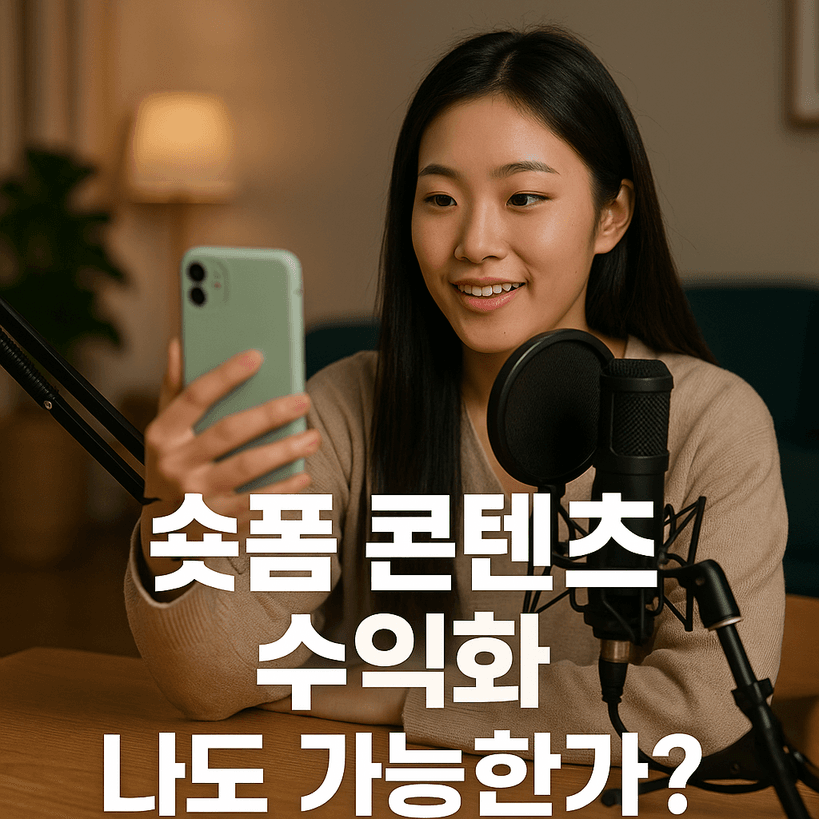 숏폼 콘텐츠 수익화, 나도 가능한 5가지 이유!