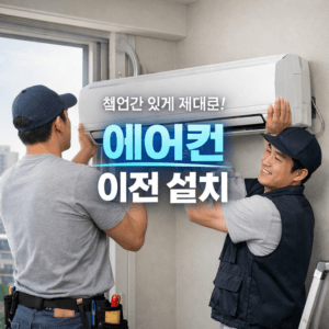 에어컨 이전 설치