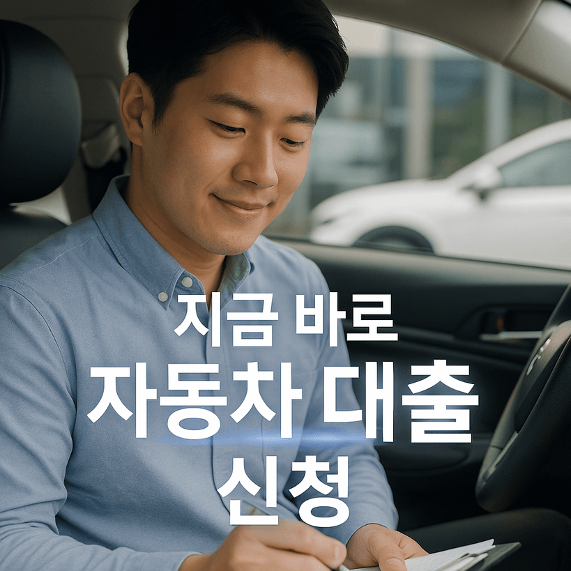2025년 자동차 대출 신청 꿀팁과 최신 조건 총정리
