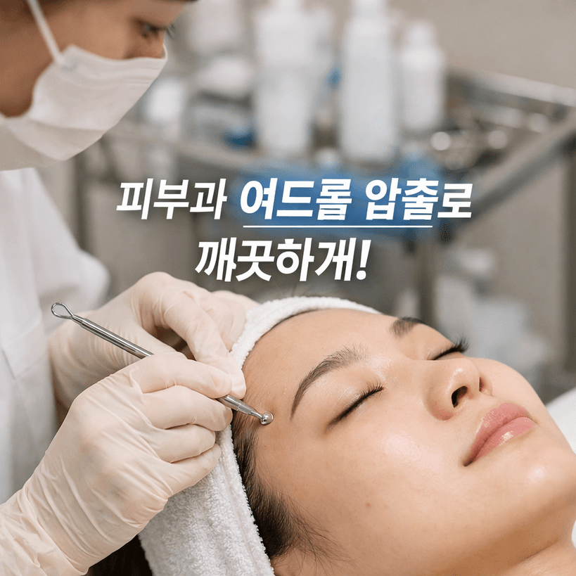 피부과 여드름 압출